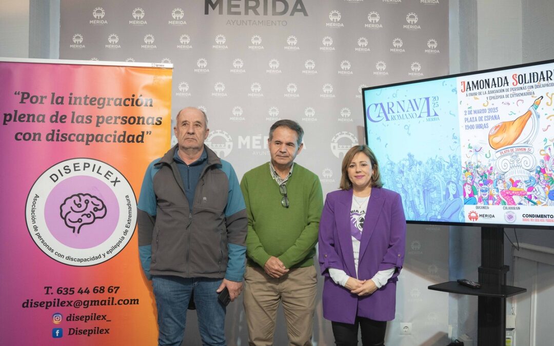 La JamónADA ofrecerá diez jamones y mucha solidaridad para ayudar a la Asociación de Personas con Discapacidad y Epilepsia de Extremadura