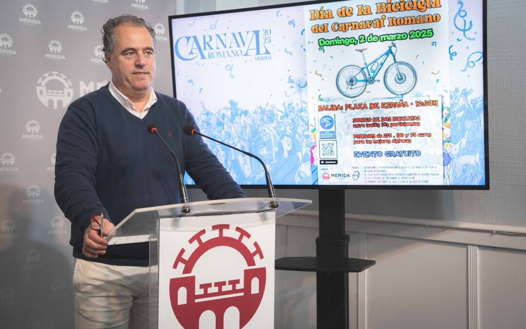 El Carnaval Romano vivirá su Día de la Bicicleta el próximo domingo 2 de marzo