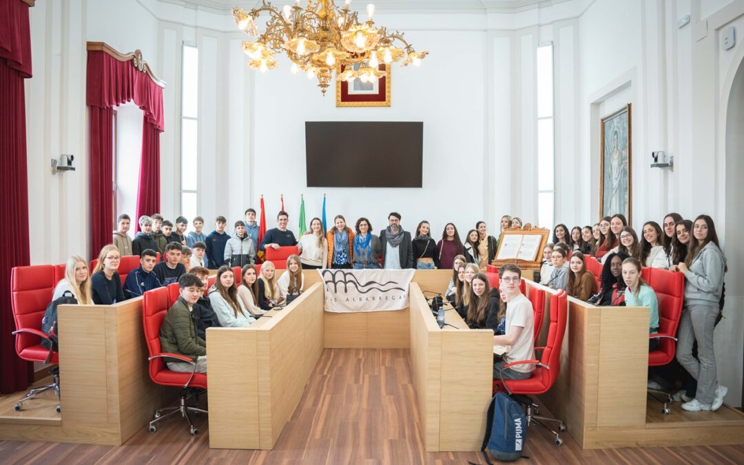 25 alumnos y alumnas de la localidad alemana de Lilienthal participan en un intercambio con alumnado del I.E.S. Albarregas