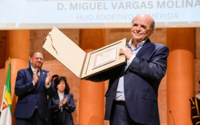 Miguel Vargas, “el patriarca del toque”, es ya Hijo Adoptivo de Mérida