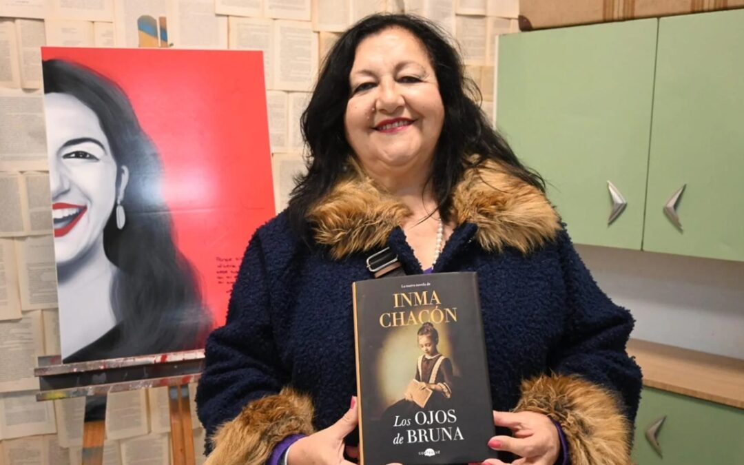 Los ojos de Bruna, la última novela de Inma Chacón, se presenta mañana en la Biblioteca Municipal