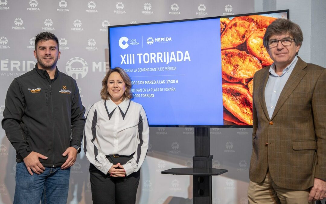 El Domingo de Ramos se celebrará en la Plaza de España la XIII edición de la Torrijada popular en la que se repartirán más de 3.000 torrijas