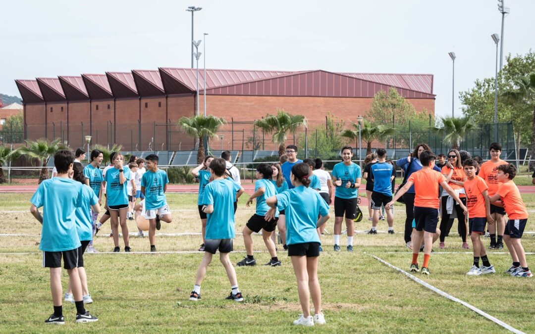 La Ciudad Deportiva celebra la Olimpiada Escolar en la que han participado unos 800 escolares