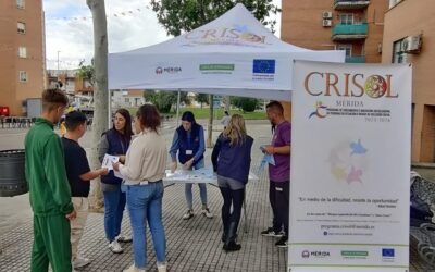 El programa Crisol muestra sus actividades y servicios en El Prado