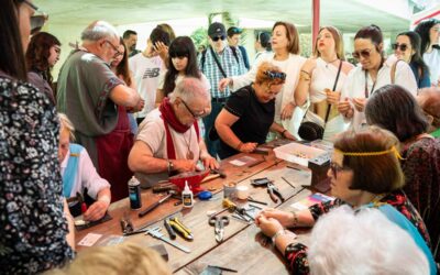 El programa Crisol organiza un taller de broches y fíbulas en Emerita Lvdica