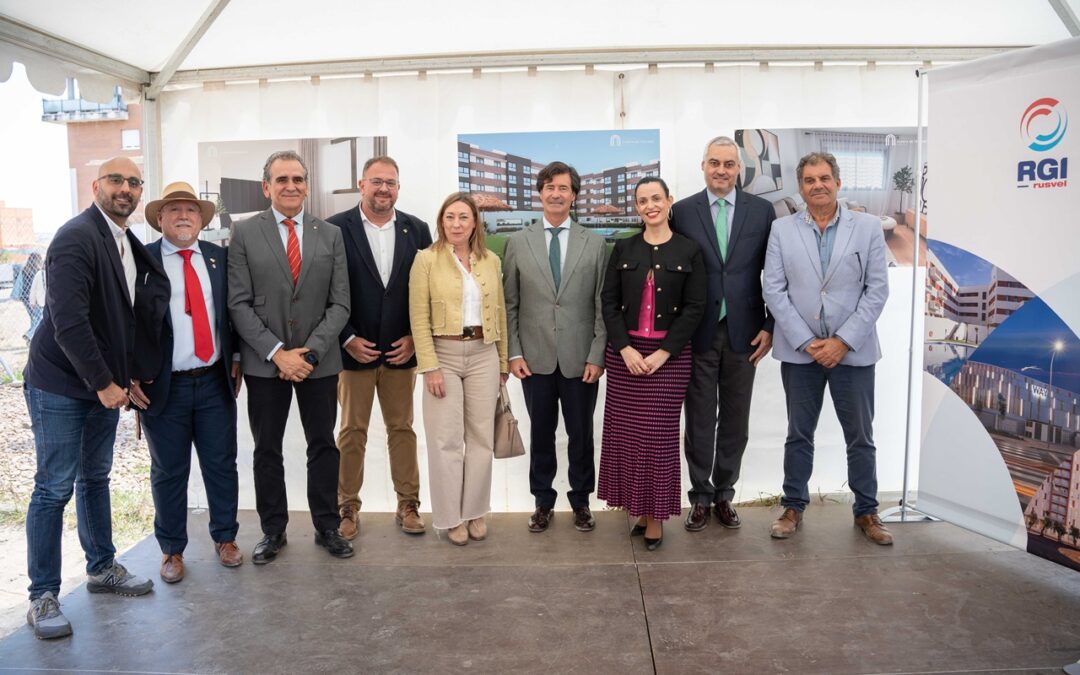 La primera fase de 126 viviendas asequibles del residencial Puerta de Trajano, en El Prado, entra en su última etapa de construcción y serán entregadas en los próximos meses