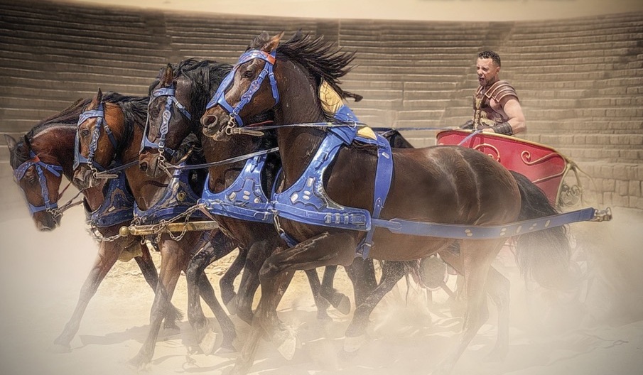 El acceso para asistir al “Gran Circus Maximus”, la primera representación de una carrera de cuadrigas con ambientación histórica se realizará por la Avenida Reina Sofía