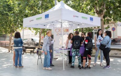 El programa Crisol difunde sus actividades y servicios en San Albín