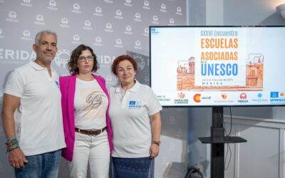Mérida acoge esta semana el XXXVI Encuentro de Escuelas Asociadas de la UNESCO con más de 110 docentes de toda España