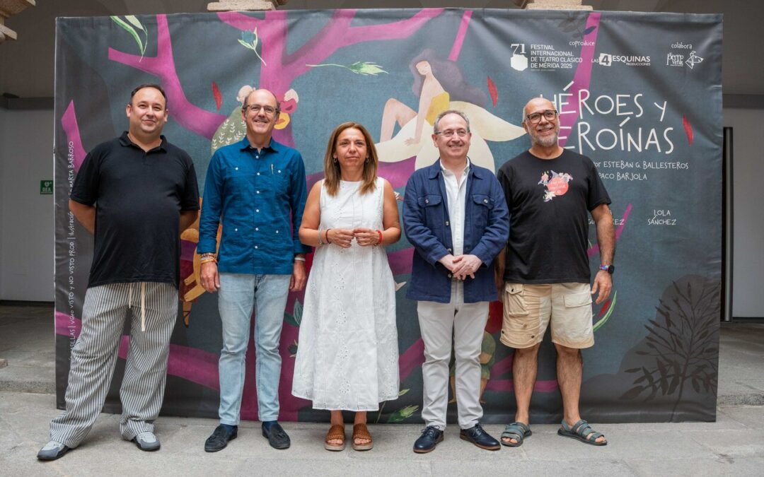 Los cuentacuentos infantiles de “Héroes y heroínas” del Festival de Mérida trasladarán a la Plaza de España el encanto de la mitología clásica, como recurso cultural para la educación en valores