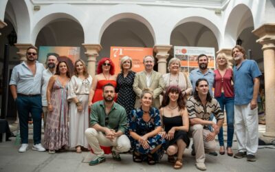 El delegado de Turismo posiciona al Festival de Mérida como motor de dinamización económica, social y cultural en la presentación de “Ifigenia”, la producción extremeña que regresa, de nuevo, al Teatro Romano en la 71ª edición de este evento cultural