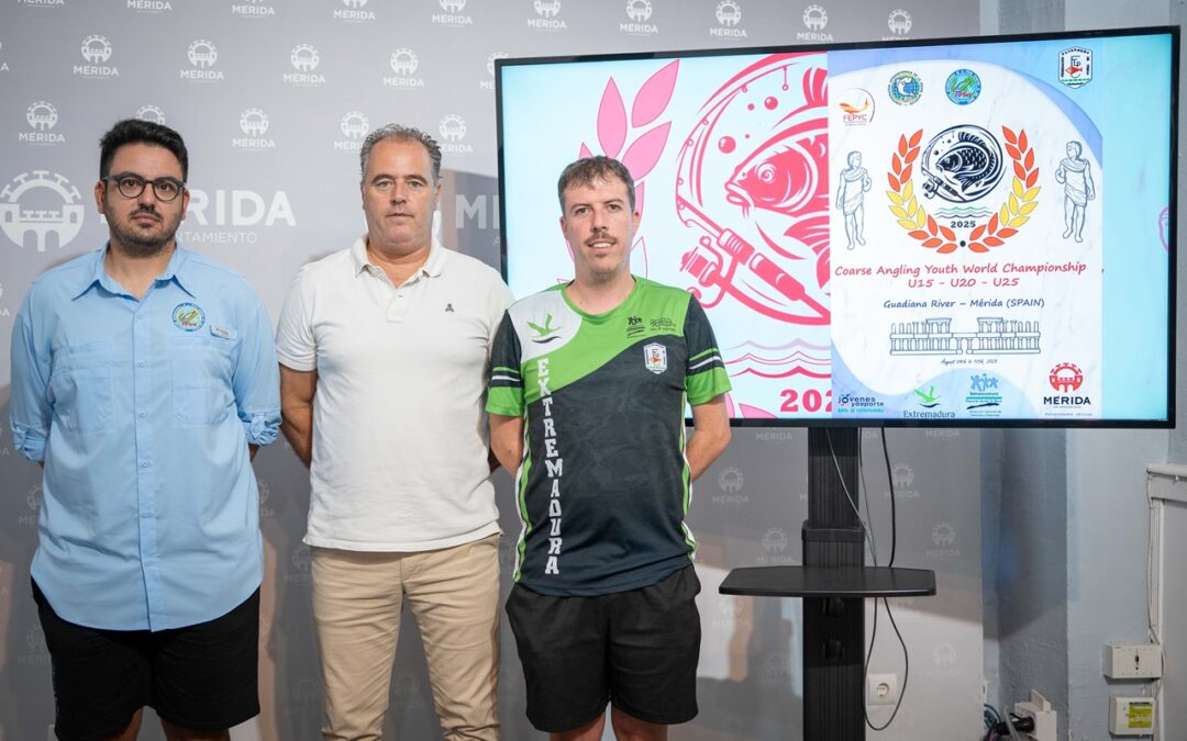 Mérida acoge esta semana el Campeonato del Mundo de Pesca para menores