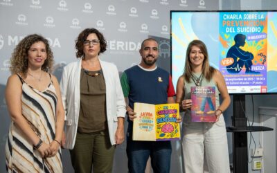 El Centro Cultural Alcazaba acogerá una charla sobre prevención del suicidio en adolescentes el próximo 10 de septiembre