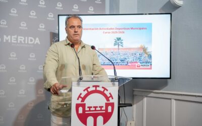 El Programa Deportivo Municipal para la temporada 2025/2026 incluye diferentes actividades dirigidas a la ciudadanía emeritense entre Escuelas Deportivas Municipales, Cursos dirigidos para Adultos y Cursos de Natación