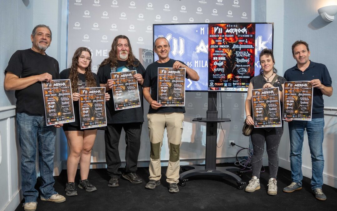 La séptima edición del Festival Acerock traerá las mejores bandas de rock y heavy metal al Acueducto de los Milagros los días 3 y 4 de octubre