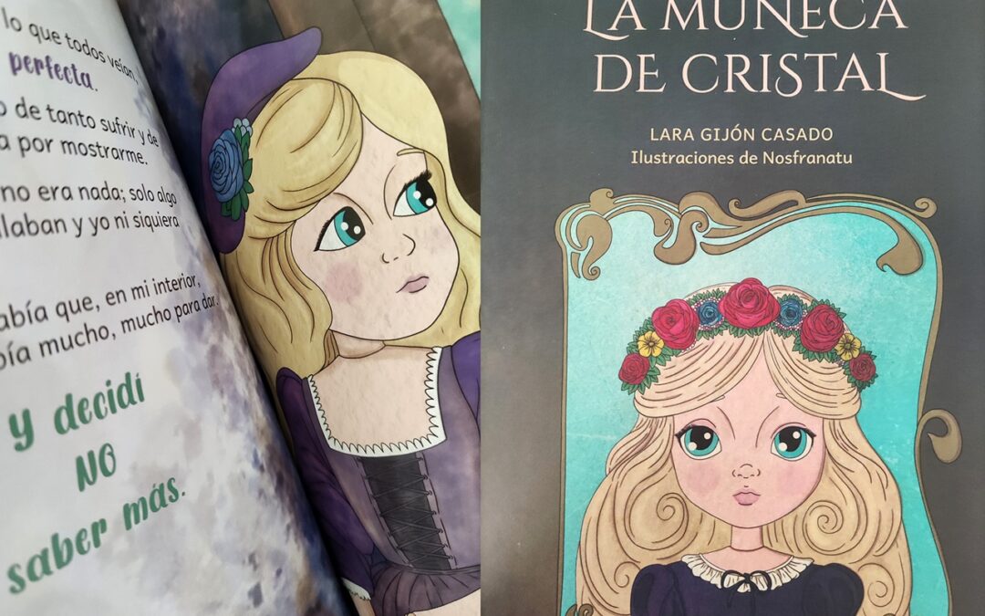 Lara Gijón presenta su primer libro, La muñeca de Cristal, el próximo miércoles en la biblioteca