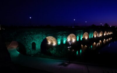 La fachada del Ayuntamiento y los principales monumentos de la ciudad se iluminan en verde, el 8 de septiembre, por el Día Internacional de las Personas Cooperantes