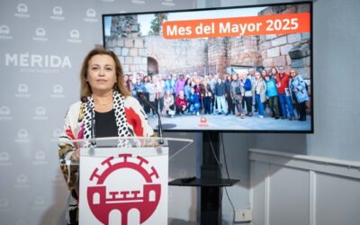 Mérida celebra el Mes del Mayor con un programa lleno de actividades lúdicas, deportivas y culturales entre las que se incluyen un flashmob y una fiesta de convivencia que reunirá a más de 900 mayores de la ciudad