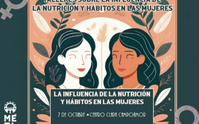 El Centro Clara Campoamor acogerá el próximo 7 de octubre unos talleres sobre la influencia de la nutrición y hábitos en las mujeres