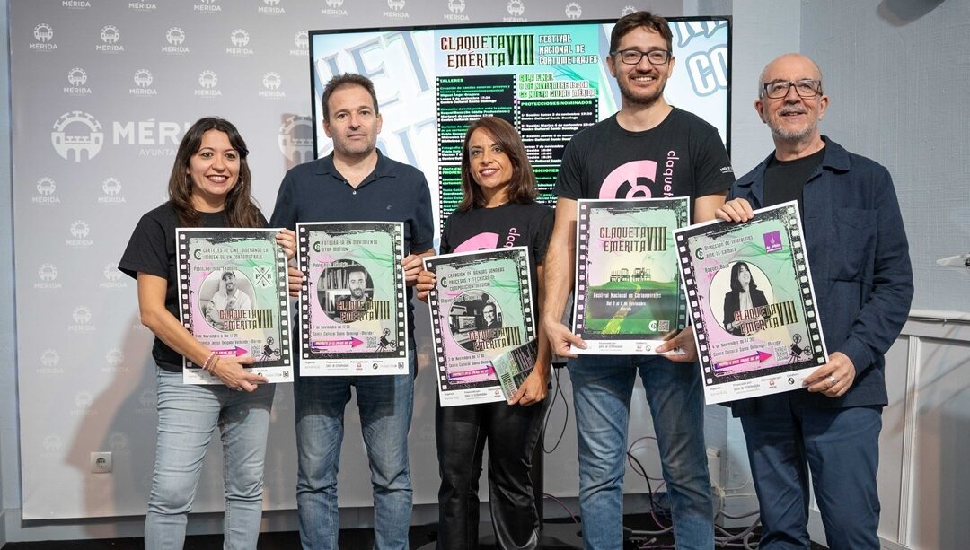 La VIII edición de Claqueta Emérita atrae a 543 cortometrajes de toda España