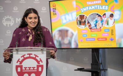 El Ayuntamiento de Mérida presenta el programa de actividades infantiles que se desarrollarán en el Centro de Ocio Joven El Economato los meses de octubre, noviembre y diciembre