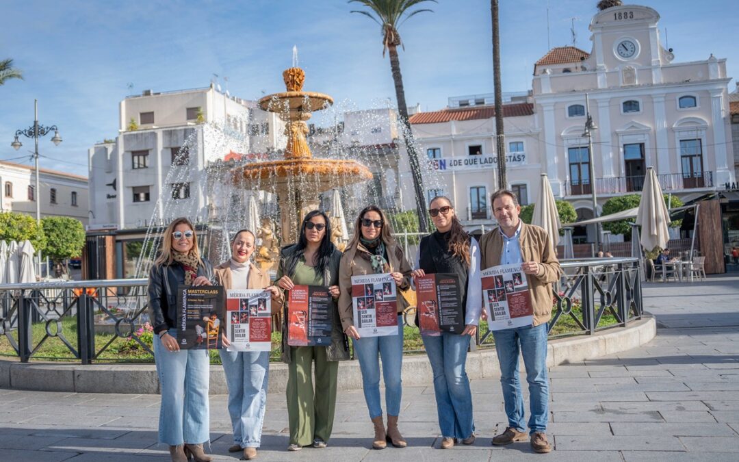 Las academias y escuelas de baile ofrecen esta semana el programa Flamenco Patrimonio e Historia de Mérida
