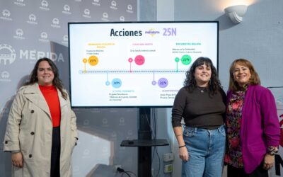 La Asociación de Mujeres Malvaluna presenta su calendario de actividades con motivo del 25N, en colaboración con el Ayuntamiento de Mérida