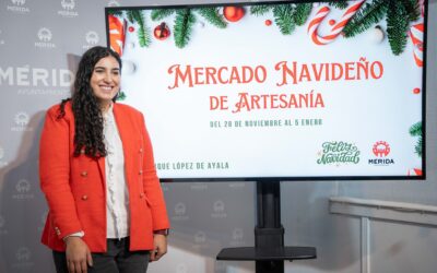 El Parque López de Ayala albergará del 28 de noviembre al 5 de enero el tradicional Mercado Navideño de Artesanía, con 20 casetas y actividades para todos los públicos