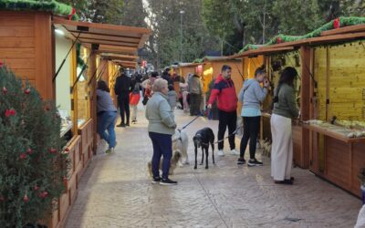 El Mercado Navideño de Artesanía ofrece hoy viernes en el Parque López de Ayala diferentes actividades como talleres y la actuación musical del grupo `Impacto Show´
