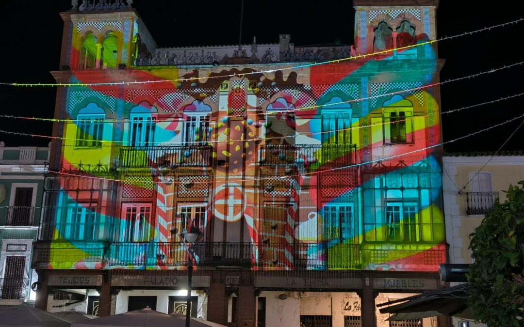 Un gran videomapping navideño se proyectará en la fachada del Palacio de la China durante esta semana