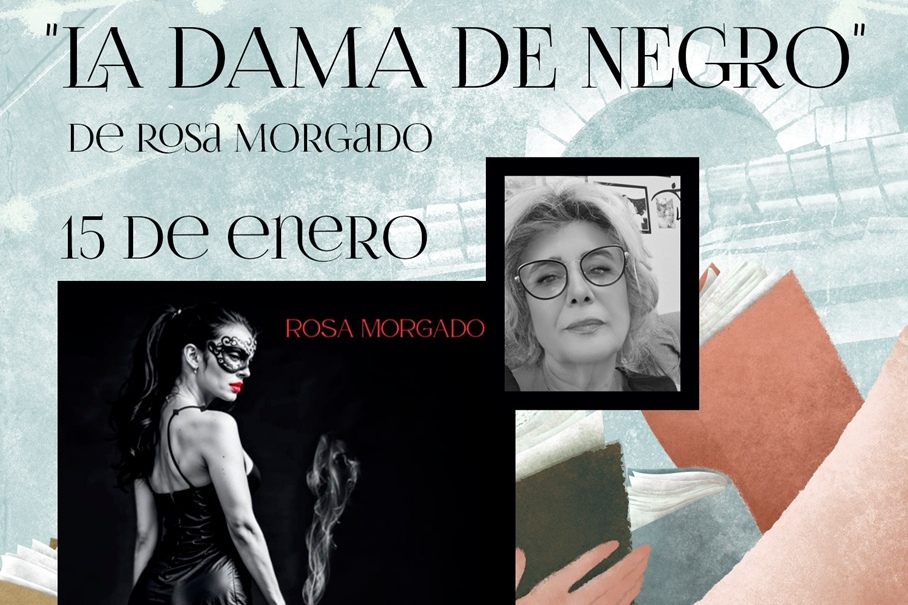 La Biblioteca Municipal presenta el jueves la novela La dama de negro, de Rosa Morgado