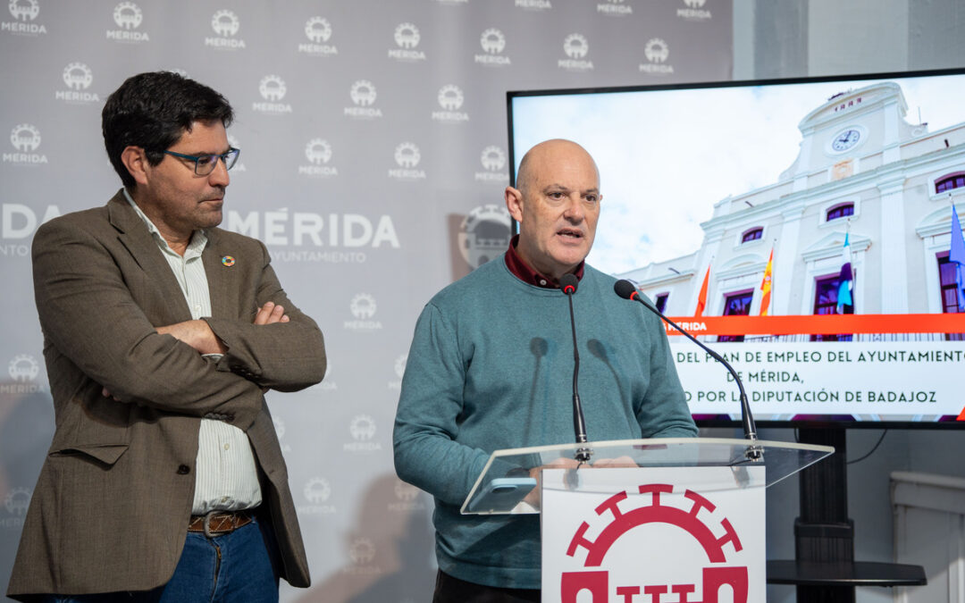 El Ayuntamiento contrata a 37 personas a través del Plan de Grandes Ciudades de la Diputación de Badajoz para la anualidad 2025-2026