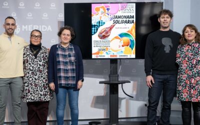 La Plaza de España acoge el domingo la VII “Jamonada Solidaria” en la que se repartirán más de 600 platos de jamón a un precio de 5 euros a beneficio de AFAM