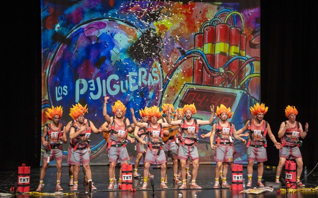 La chirigota Los Pejigueras abrirá la Gran Final del Concurso de Agrupaciones del Carnaval Romano 2026