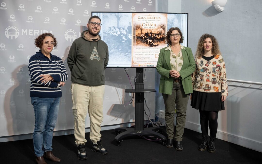 El Centro Cultural Alcazaba acogerá el 7 de marzo la Gala Benéfica de Feafes Calma Salud Mental
