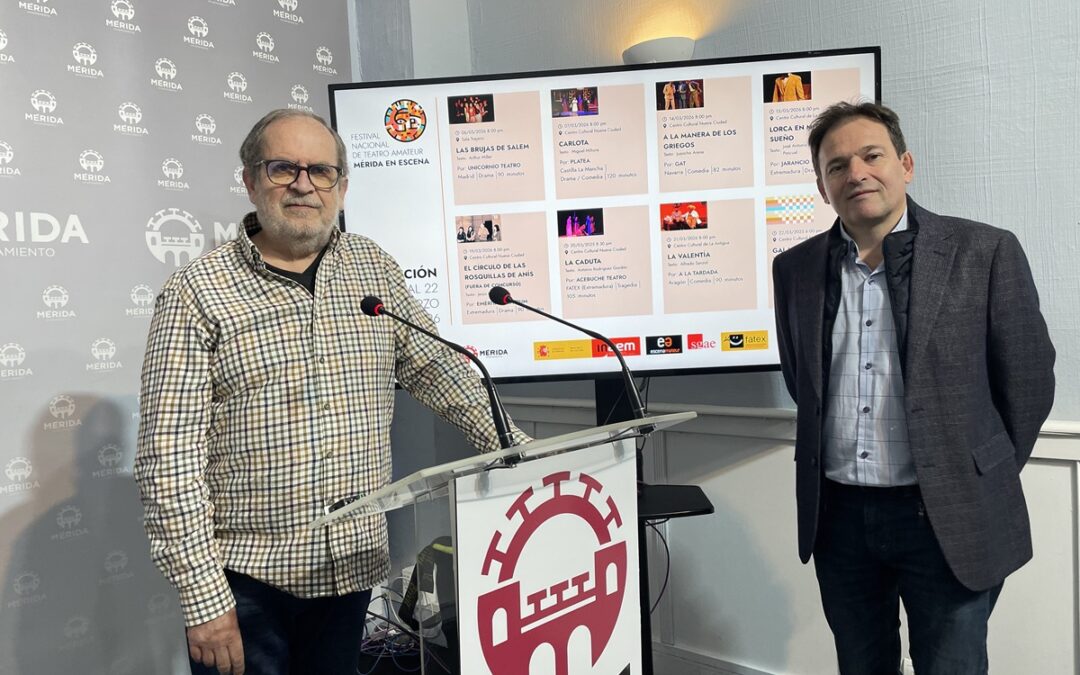 La III edición del Festival Nacional de Teatro Amateur “Mérida en Escena” comienza hoy con la participación de siete grupos