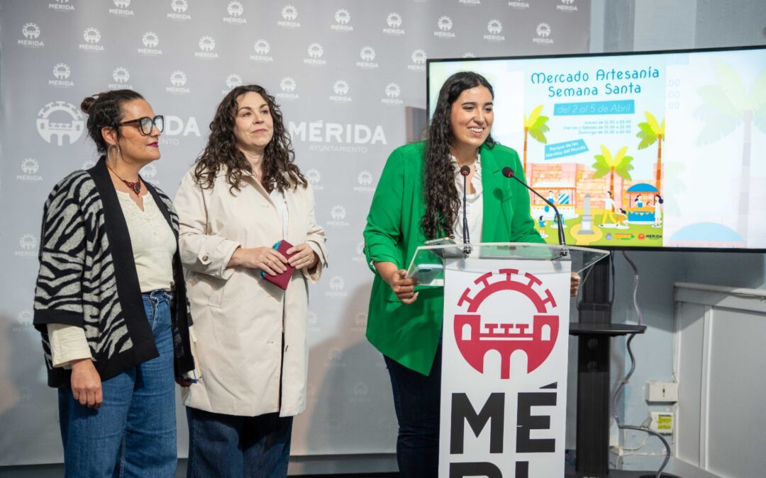 Mérida acoge del 2 al 5 de abril el Mercado de Artesanía de Semana Santa en la Glorieta de las Méridas del Mundo