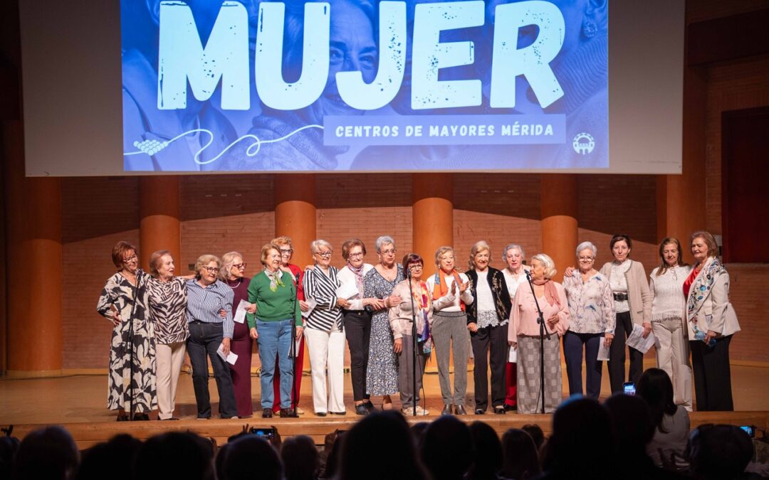 El Centro Cultural Alcazaba acoge el II Encuentro de Centros de Mayores con motivo de la clausura del Mes de la Mujer, para fomentar la convivencia y el intercambio de experiencias