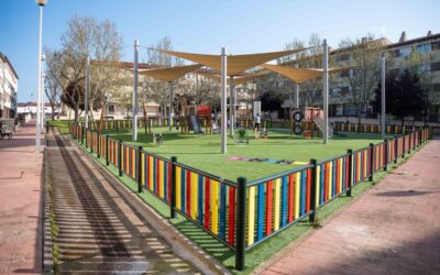 Bellavista, La Calzada y La Heredad disponen ya de nuevas áreas de juegos infantiles