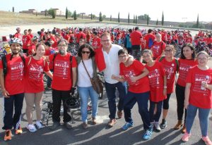 La bicicleta toma fuerza como elemento educador de ciudadanía, en el VIII Día escolar