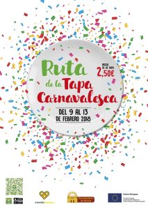15 establecimientos de hostelería participan en la Ruta de la Tapa Carnavalesca