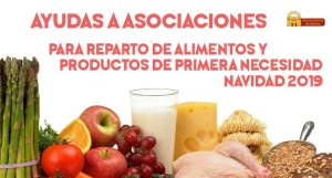 Abierto el plazo para la concesión de Ayudas para Alimentos y Productos de Primera Necesidad por un importe de 16.000 euros