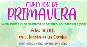 Los Cuentos de Primavera comienzan hoy en la Biblioteca Municipal