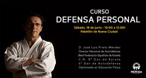 El Pabellón de Nueva Ciudad acoge el sábado un curso de Defensa Personal