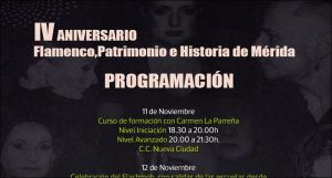 El arte Flamenco será protagonista de la agenda cultural del fin de semana que también ofrece Ruta de la Tapa, música, exposiciones y literatura