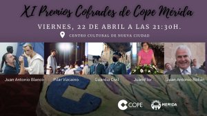 El Ayuntamiento felicita a las personas e instituciones galardonadas con los Premios Cofrades 2022