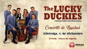 El concierto de Navidad de The Lucky Duckies se aplaza al miércoles 6 de diciembre, a las 19 horas, por las inclemencias meteorológicas