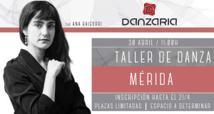 El Festival Danzaria programa en Mérida una obra y un taller de coreografía con Ana Baigorri
