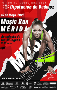 El Acueducto de los Milagros de Mérida acogerá el próximo 15 de mayo una nueva edición de la Music Run