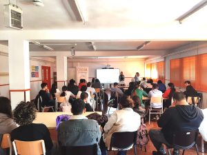 Nuevas acciones informativas del programa CRISOL con alumnos y alumnas del CEPA Legion V